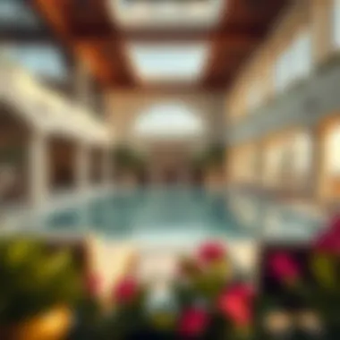 A detailed look at the luxurious amenities offered at Portofino, highlighting wellness and leisure facilities