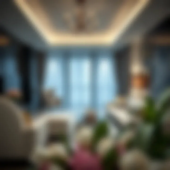 Luxurious Apartment Interior in Dubai Luxurious apartment interior reflecting upscale living