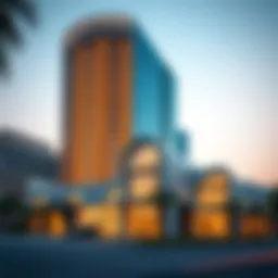 Exquisite exterior view of Ritz Carlton Residences Dubai showcasing modern architecture