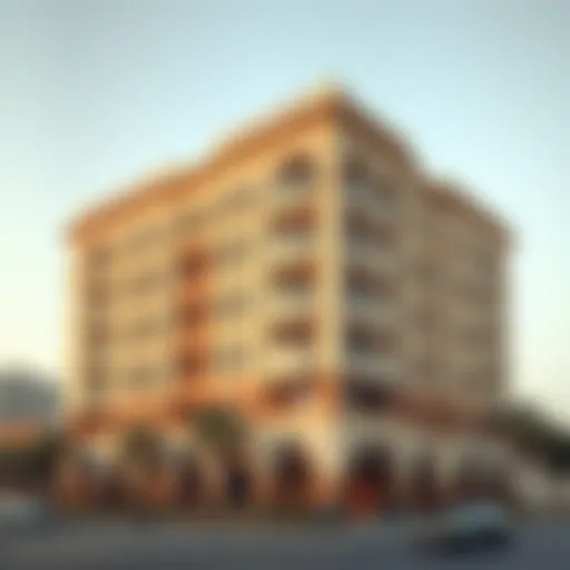 Architectural design of SS Lootah Building 4