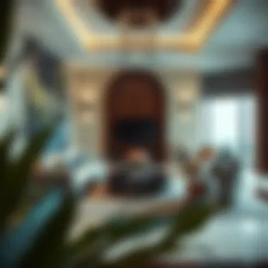 Luxury interior of a Tabeer Developers property highlighting quality craftsmanship