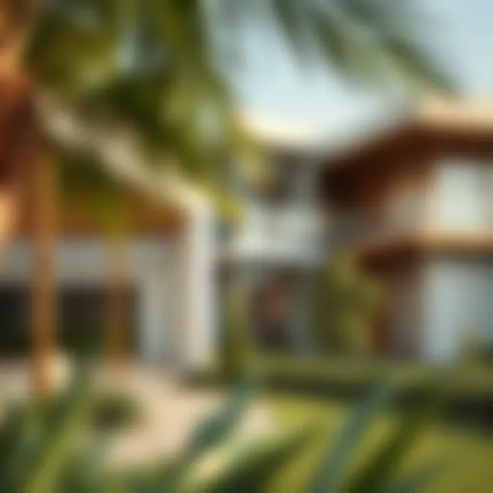 Modern architecture in sustainable living spaces