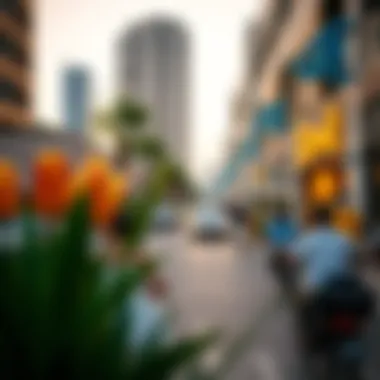 Lifestyle imagery depicting the vibrant living in Dubai