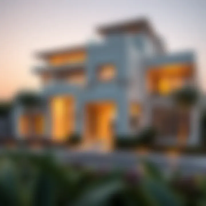 Luxury Villa on The World Island Luxurious villa on The World Island, exemplifying modern architecture