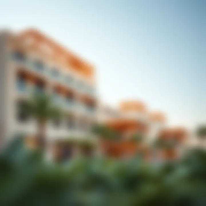 Stunning Architecture of Trip By Wyndham Dubai Luxurious exterior view of Trip By Wyndham Dubai