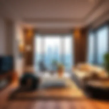 Cozy apartment interior representing shared living space