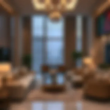 Luxurious apartment interiors reflecting Dubai's opulent lifestyle