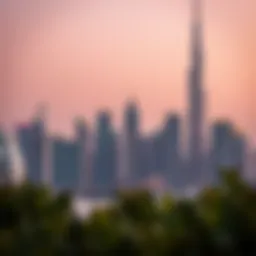Stunning skyline of Dubai showcasing luxury high-rises