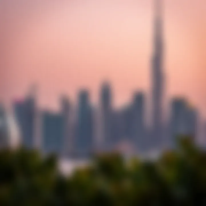 Stunning skyline of Dubai showcasing luxury high-rises