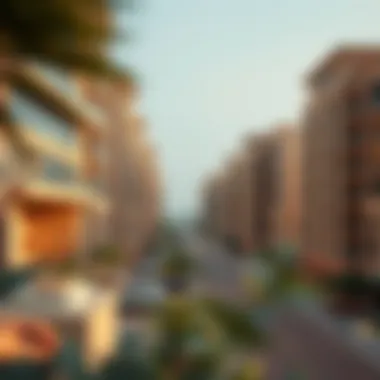 Overview of Al Nahda 2 showcasing residential buildings and amenities