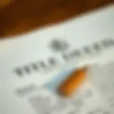 Detailed view of a Dubai title deed document