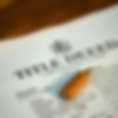 Detailed view of a Dubai title deed document