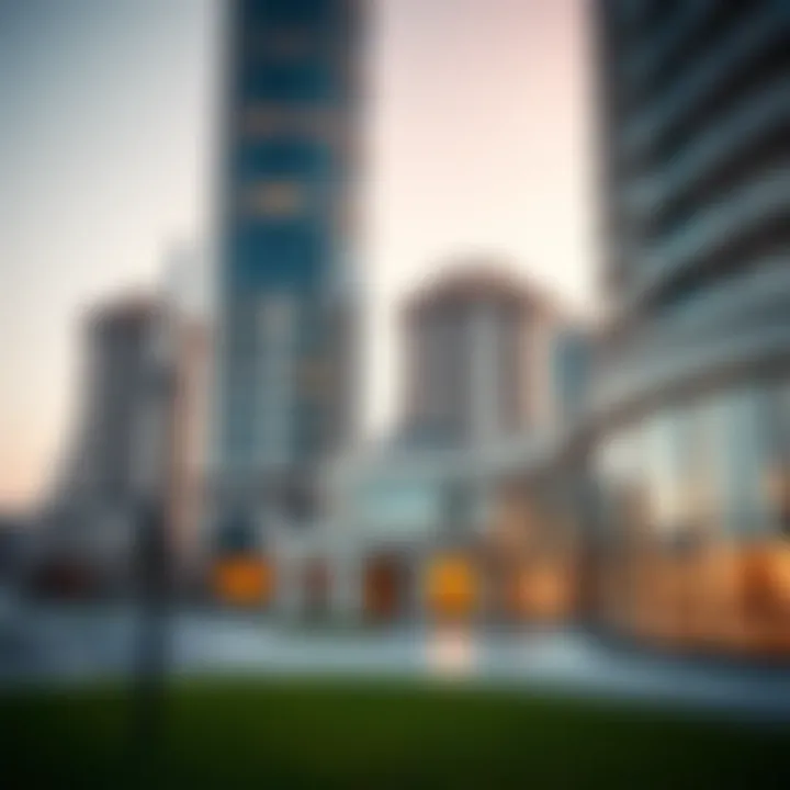 Conceptual image of investment in Dubai properties