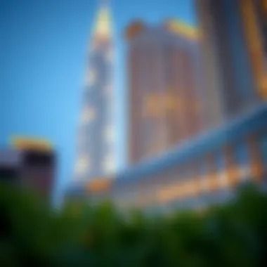 Iconic architectural design of حياة ريجنسي