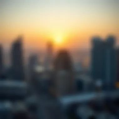 An overview of rental price trends displayed on a graph