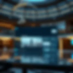Digital interface showcasing Oqood features