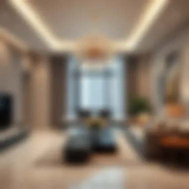Interior Design of a Luxurious Condo Luxurious condo interiors emphasizing design and comfort