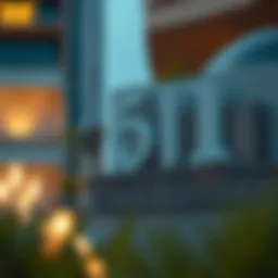 Makani number signage in Dubai