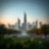 Dubai skyline showcasing modern real estate developments