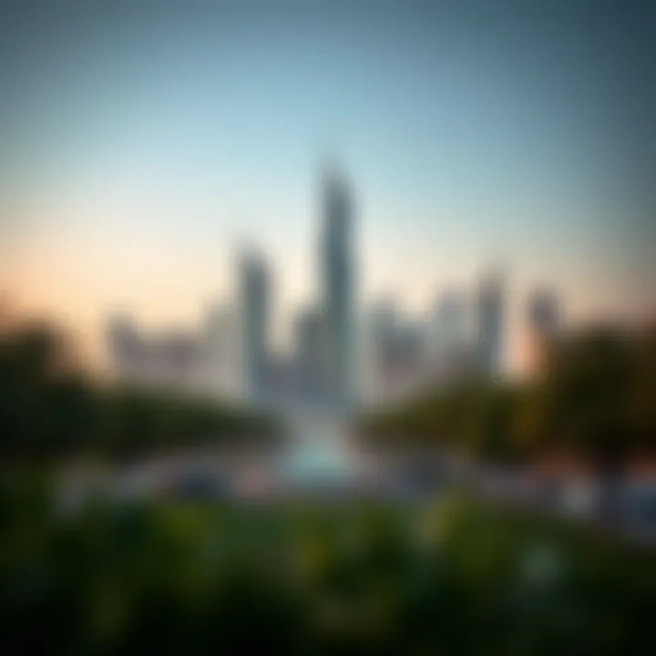 Dubai skyline showcasing modern real estate developments