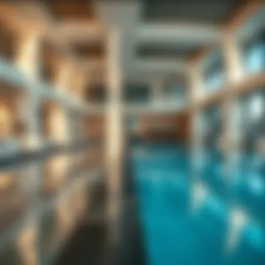 Exclusive amenities at Vida Zabeel including swimming pool and fitness center