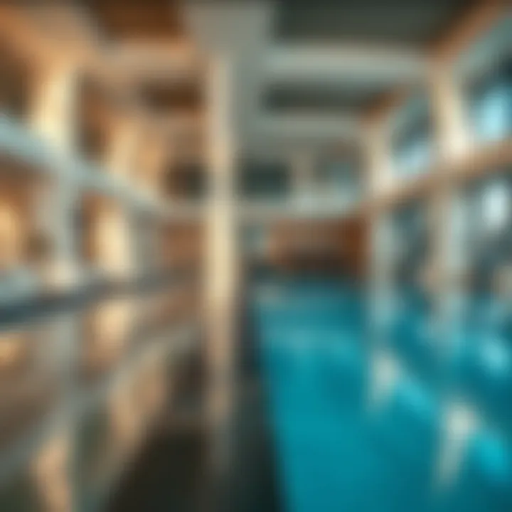 Exclusive amenities at Vida Zabeel including swimming pool and fitness center