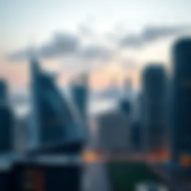 Stunning skyline view from Vida Zabeel highlighting Dubai's architectural marvels