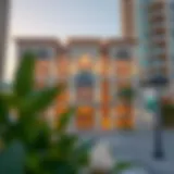 Architectural elegance of Zahrat Al Nahda Building