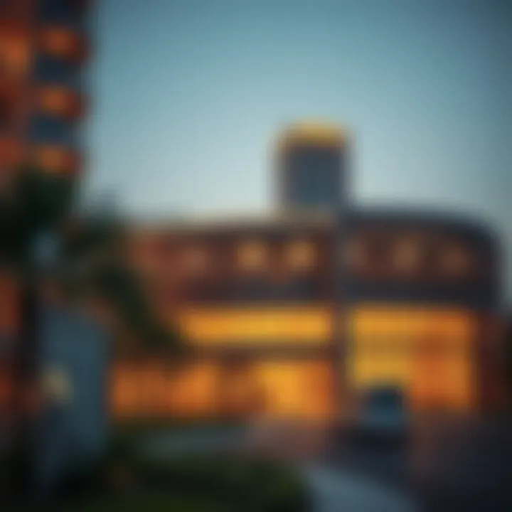 Strategic Location of Zahrat Al Nahda Building Strategic location of Zahrat Al Nahda Building